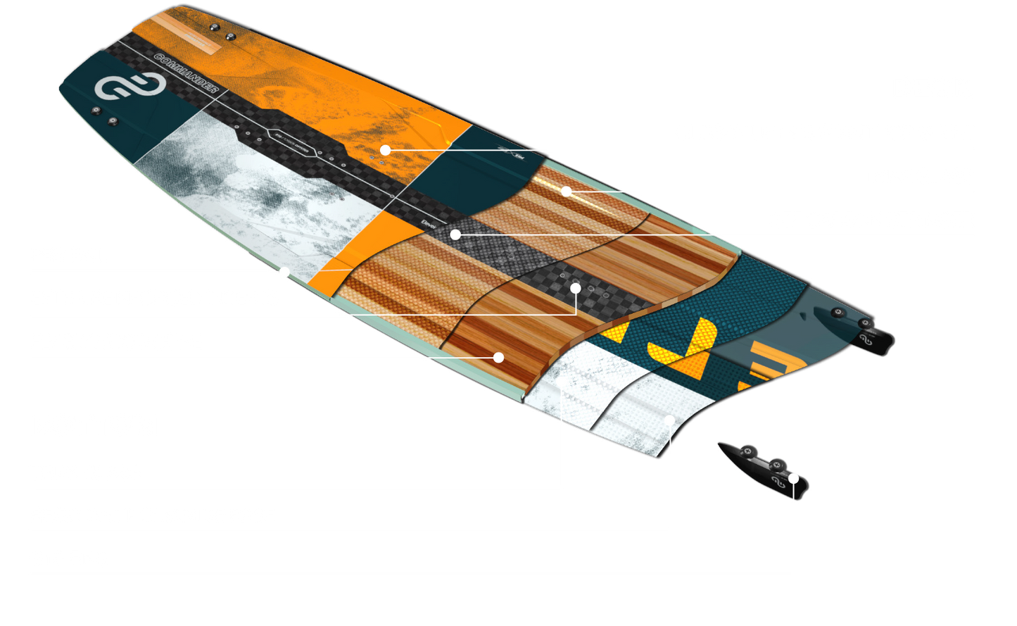 2023 Eleveight Commander v4 Kiteboard
