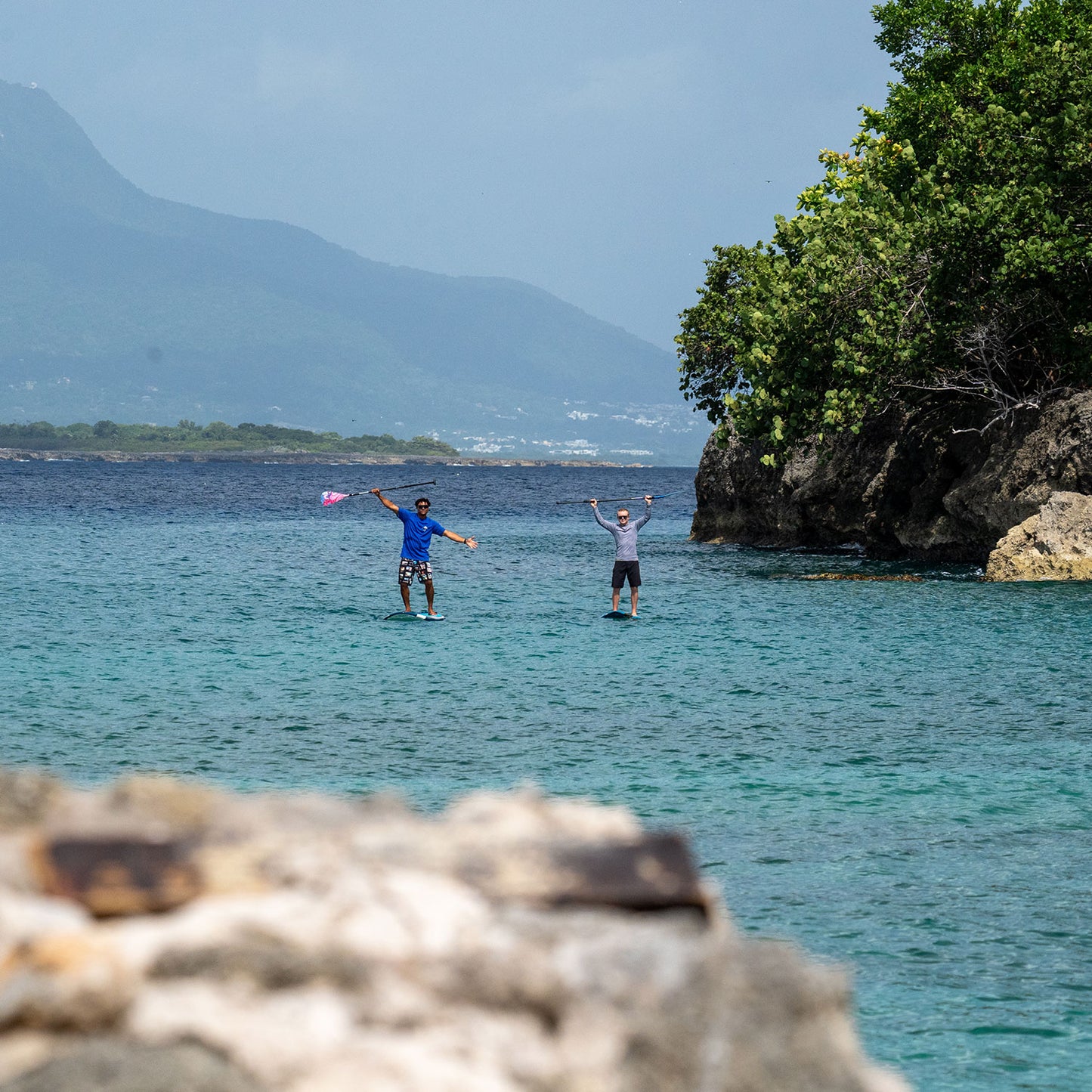 Private SUP lesson in Cabarete Dominican Republic with professional coach