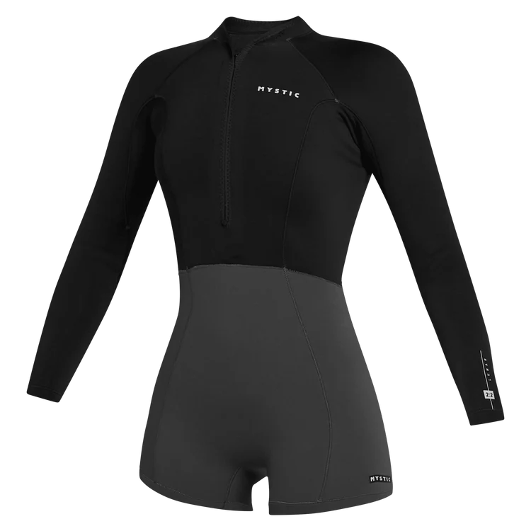 Lunar Longarm Shorty 2/2mm Fzip Women