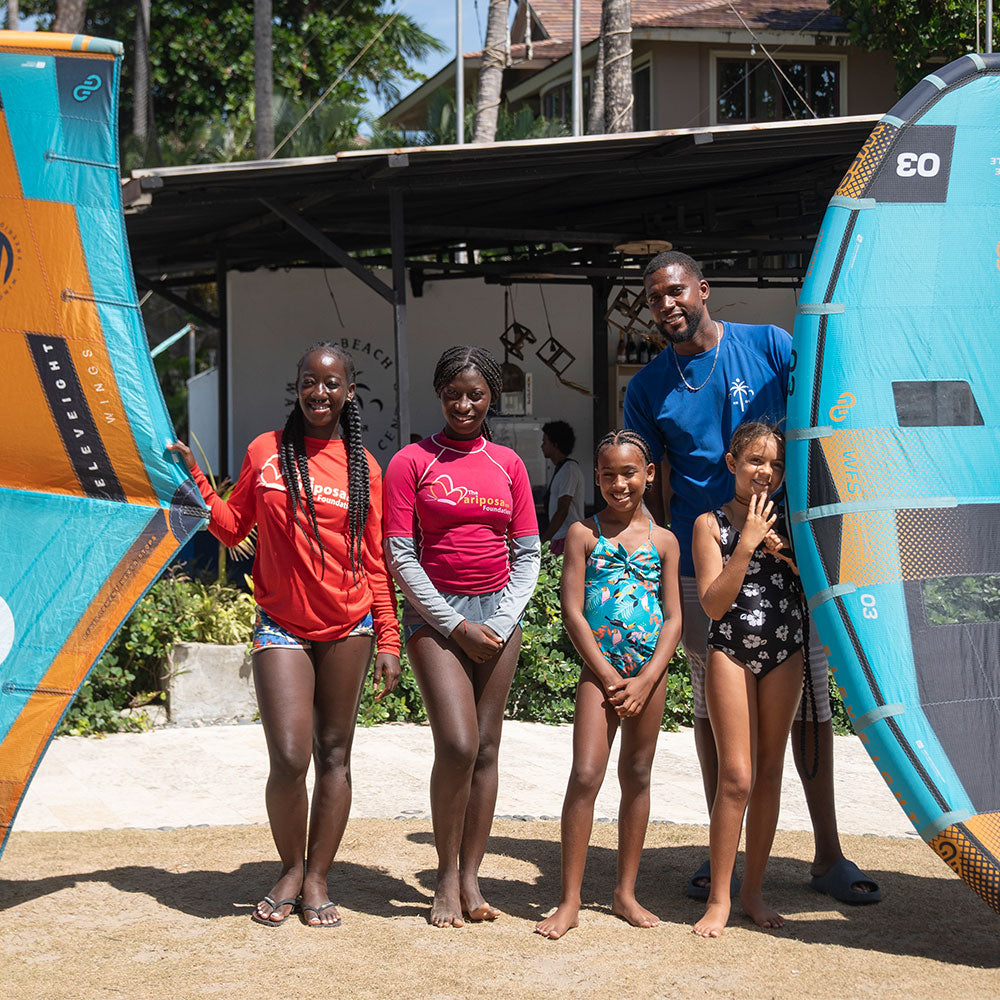 Mariposa DR Foundation Kite Beach Water Sports Center Fran Alfonso