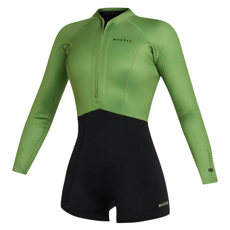 Lunar Longarm Shorty 2/2mm Fzip Women