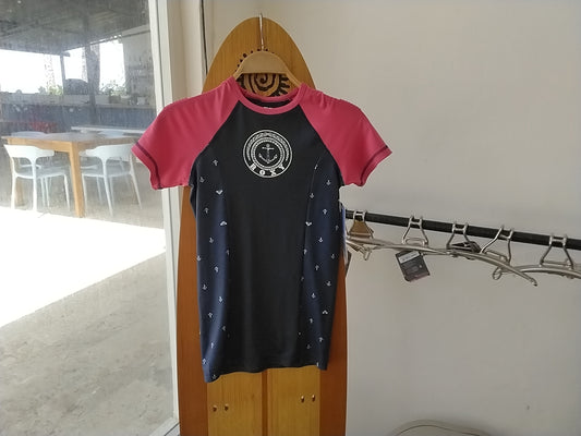 Tropi roxy ss mix /colorblock